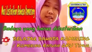 KEREN Belajar Bahasa Komering | Percakapan Saat berjumpa...Asyik Lho..