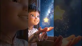 Baby girl Magic Star  #animated #ai #family #kids #shortvideo #love #sweet #trending #viral #facts