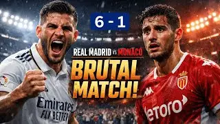 Real Madrid vs Monaco 2026 &ndash; Brutal Match, Stunning Goals & Full Highlights