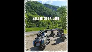 HARLEY SPORT GLIDE - BALADE MOTO  - VALLEE DE LA LOUE