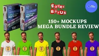 150+ T Shirt Mockups Mega Bundle Review