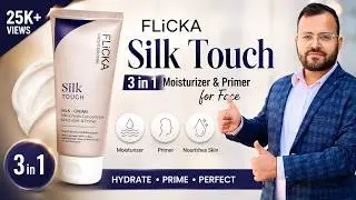 Flicka Silk Touch Milk Cream Honest Review | Moisturizer + Primer | Price, Benefits & Oily Skin Test