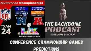 The Backbone Podcast 179 Conference Championship Predictions