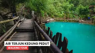 Suasana Air Terjun Kedung Pedut Kulon Progo Yogyakarta | Kedung Pedut Waterfall Walking Tour