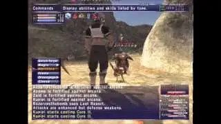 Final Fantasy XI Dangruf Wadi Notorious Monster guide