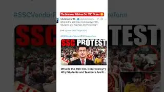 Shubhankar Mishra Reaction On SSC Protest 31 July 🫣SSC Vendor Failure 🔥 SSC CGL Postponed#shorts#ssc