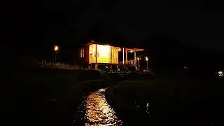 Healing Vibes: Night at a Secluded Village Hut // Tropical Night Ambience: Frogs & Crickets