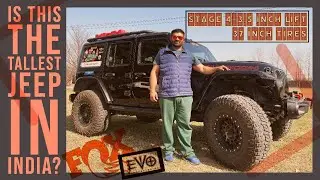 The Craziest Modified JEEP Wrangler Rubicon JL in India | Review