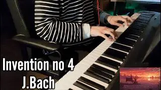 Bach -  Invention No 4 in D Minor (Piano Music)