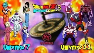 TORNEO DE LA FUERZA: UNIVERSO 7 VS UNIVERSO 11 - Dragon Ball Z Budokai Tenkaichi 3 Version Latino