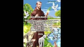 St. Francis of Assisi - Patron saint of the environment and animals.
