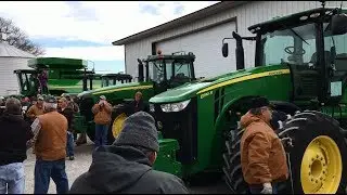 Video of Marty & Deb Otteros Farm Retirement Auction Today in Williams, IA