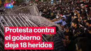 MARCHA de la GENERACI&Oacute;N Z y TRANSPORTISTAS deja 18 HERIDOS por represi&oacute;n policial | #HardNews