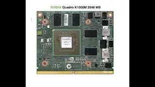 Actualizaci&oacute;n y Programaci&oacute;n nVIDIA Quadro K1000m en iMac A1311 - A1312 y XServe