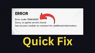 Fix Skate Error code 786808283 No game servers Found [Full Guide]