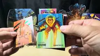 Fleer Ultra Wolverine crazy pulls! One hot box!