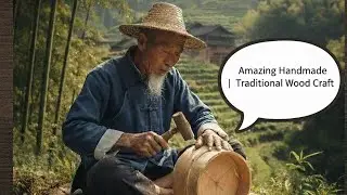Amazing Handmade Wooden Container | Traditional Wood Craft&rdquo;