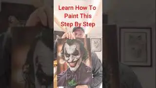 Learn How To Paint This! #art #airbrush #painting