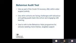 Supporting Effective Behaviour Cultures: National Leaders of Education