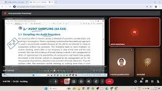 ND25 CAG2 Auditing and Ethics - Cha 4 - Audit Evidence (Cont...)