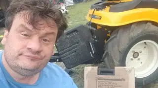 Area Man not enthusiastic about MTD Suitcase weights nor the Johnny Products brackets