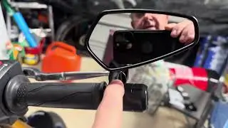 2025 Yamaha MT-09 SP Side Mirror Correct Installation 