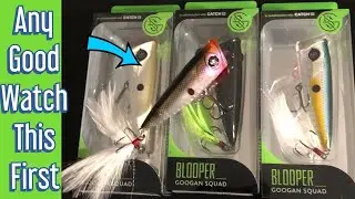 Googan Squad Blooper Popper Style Bait (Table Top First Look)