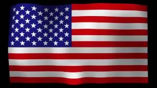 Free American Flag 4K Motion Loop Stock Video
