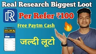 Real Research Maha Loot 🔥 50 TNC Refer & 11 TNC on Signup || How To Transfer TNC coin Into Bank
