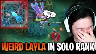 Crazy Solo Rank Layla player... | Mobile Legends