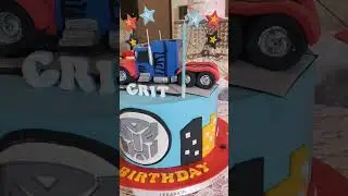 TRANSFORMER CAKE 🎂