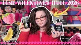 Покупки LUSH ко Дню святого Валентина 💌 | 2026 💘 - Распаковка ✨