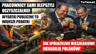 Pracownicy sami ulepszyli oczyszczalnie! | Jak sp&oacute;łdzielnie mieszkaniowe okradają Polak&oacute;w!