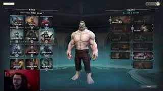 Trying out the Confesor in the Crowfall beta.