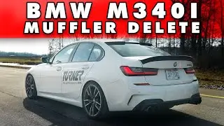 Удаление глушителя BMW G20 M340i | Обзор продукции ECS