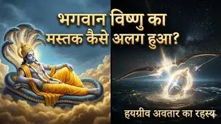 भगवान विष्णु का मस्तक कैसे अलग हुआ? | हयग्रीव अवतार की रहस्यमयी कथा 🔱 #facts 
