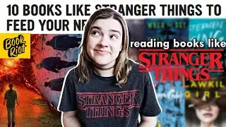 Reading Books like... STRANGER THINGS 👽🛸✨ (sci-fi reading vlog)