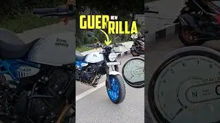 Royal Enfield Guerrilla 450 Tft Display | #royalenfield #guerrilla #viralvideo #shorts