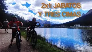2x1 en Misurina: BTT con los Jabatos y asfalto hasta las Tres Cimas