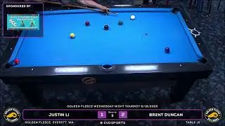 JUSTIN LI vs BRENT DUNCAN - GOLDEN FLEECE - TABLE 15 | EvoSports