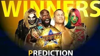 WWE SUMMERSLAM 2020 | MATCH CARD PREDICTIONS
