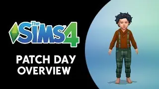 The Sims 4 Patch Day Overview (NEW CAS ITEMS,MULTI-STORY COLUMNS, AND MORE!)