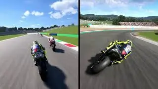 MotoGP 20 (Right) Vs MotoGP 19 (Left) Comparison Video