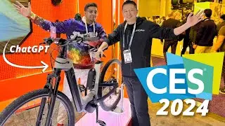 The CHATGPT Bike is REAL at CES 2024! | Khan & Vector