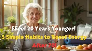 Feel 20 Years Younger! 3 Simple Habits to Boost Energy After 70!