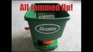 How to disassemble and fix your jammed up Scotts hand held spreader