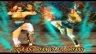 [TAS] Julia As Bryan Vs All Bryans - Tekken 3 (Requested)