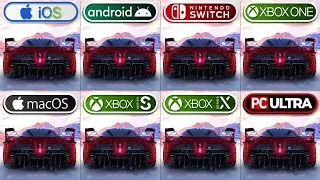 Asphalt 9 Legends | iOS vs Android vs Nintendo Switch vs Xbox One vs MacOS vs Xbox Series S/X vs PC