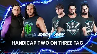 The Shield Vs The Hardy Boys - WWE 2K18