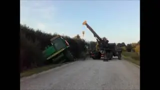 Combine Accident in Estonia, Kombaini &otilde;nnetus
